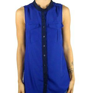*NWT* J.Crew Factory Cobalt Navy Blue Top